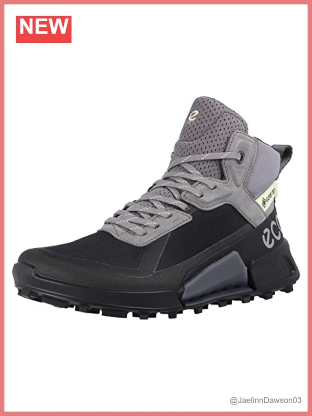 GORE-TEX Waterproof Mid Hiking Shoes Nubuck Leather